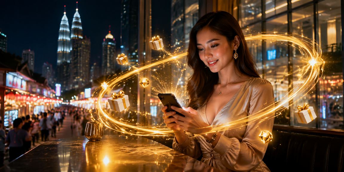 Petang menampilkan promosi VIP di Kuala Lumpur kepada pemain dengan suasana hiburan aktif